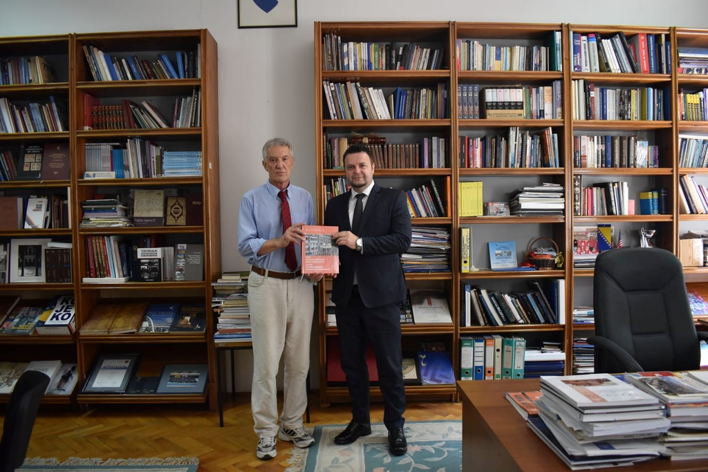 Ministar Gazdić pružio podršku Nacionalnoj i univerzitetskoj biblioteci BiH