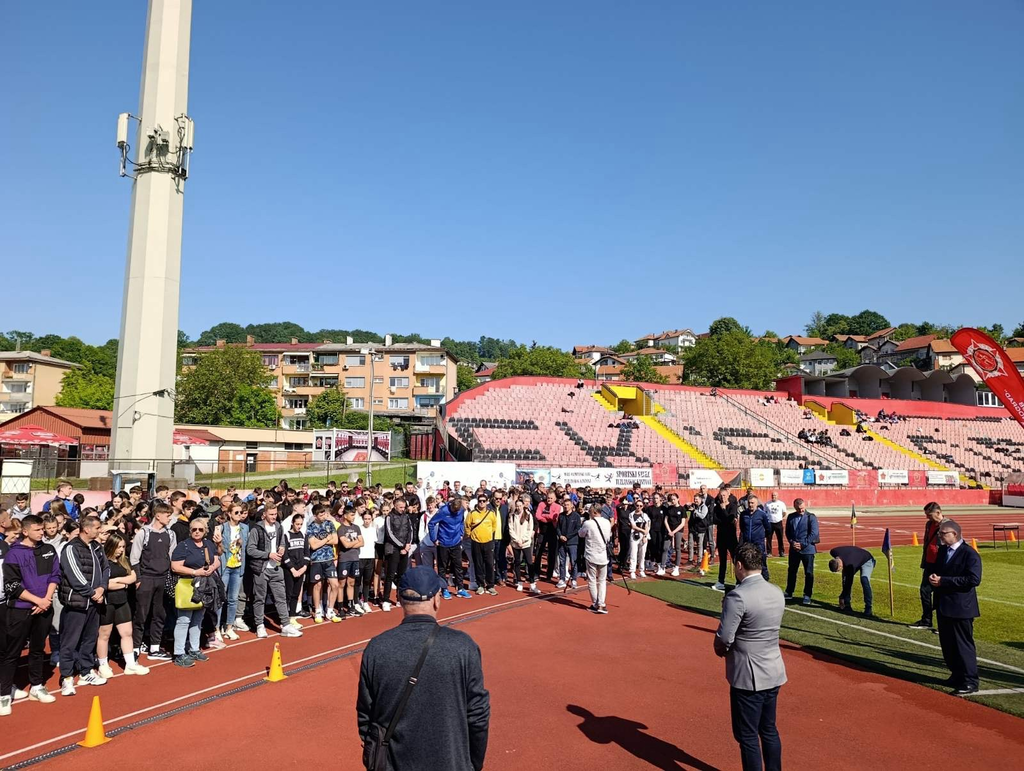 Na Stadionu "Tušanj" održana završnica kantonalnog takmičenja u atletici