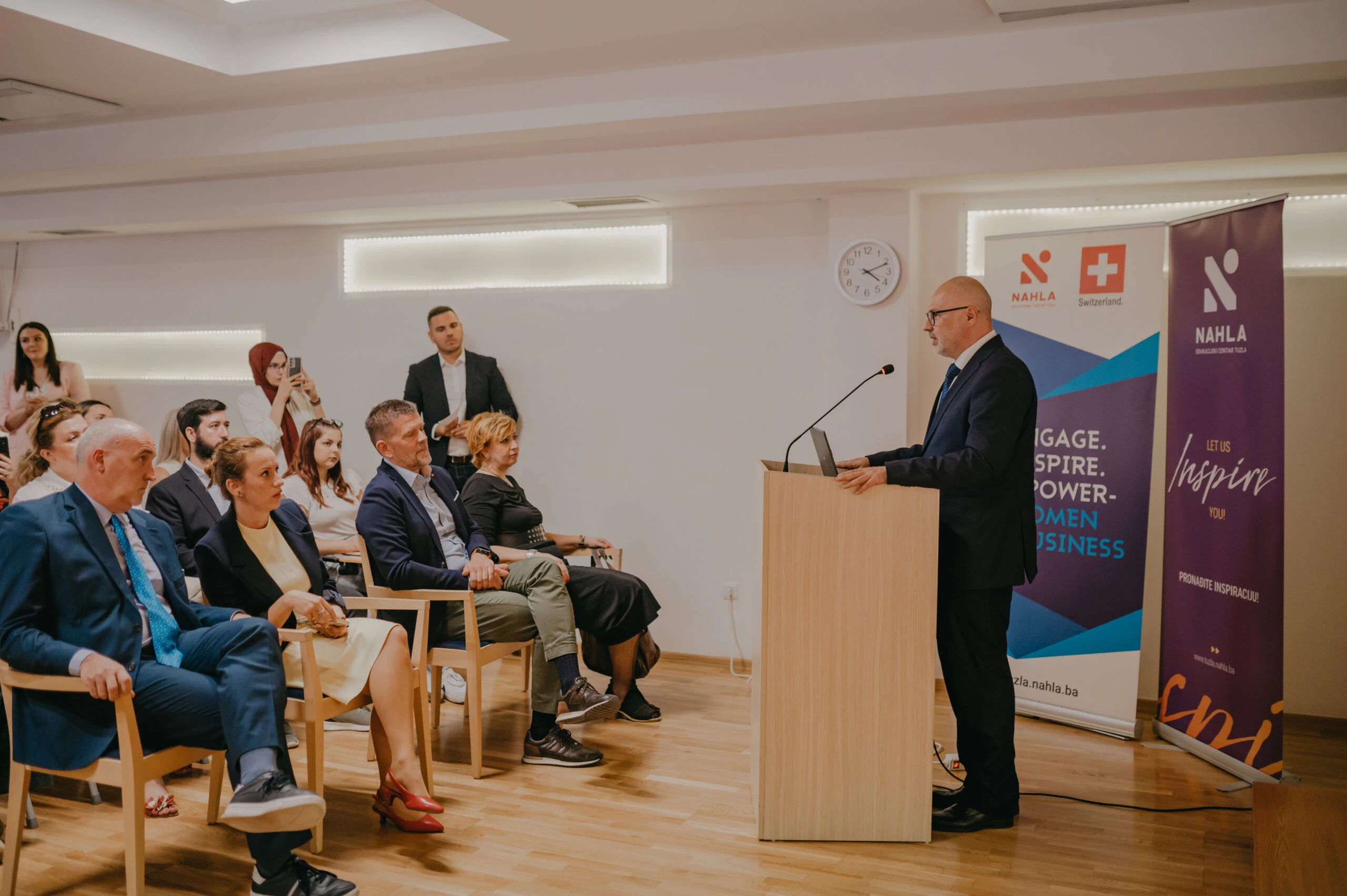 Ministar Omerović sa ambasadorom Švicarske u BiH prisustvovao tematskoj svečanosti projekta Engage. Inspire. Empower – Women in Business