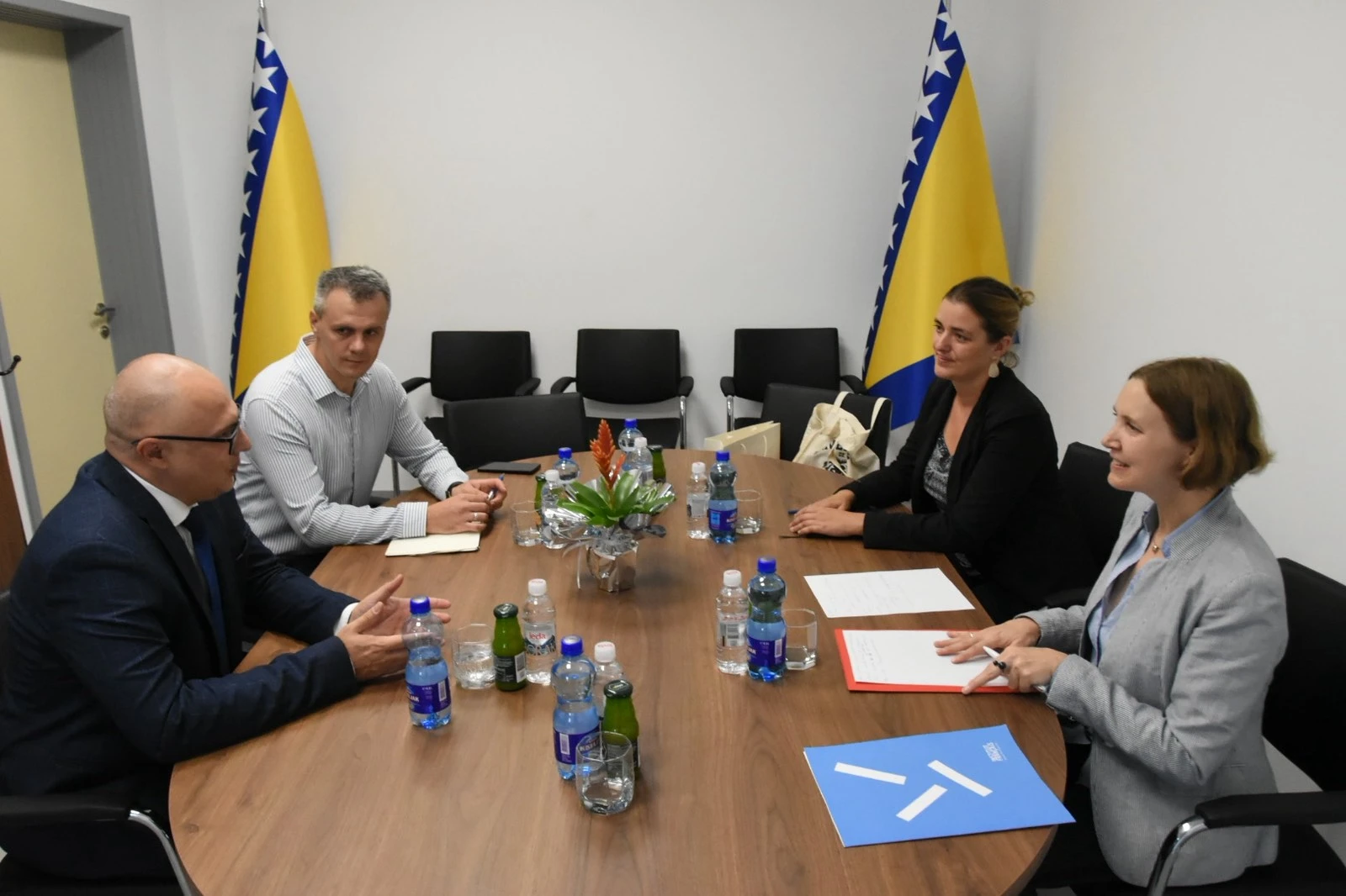 Unapređenje saradnje: Ministar Omerović s predstavnicima Ambasade Francuske