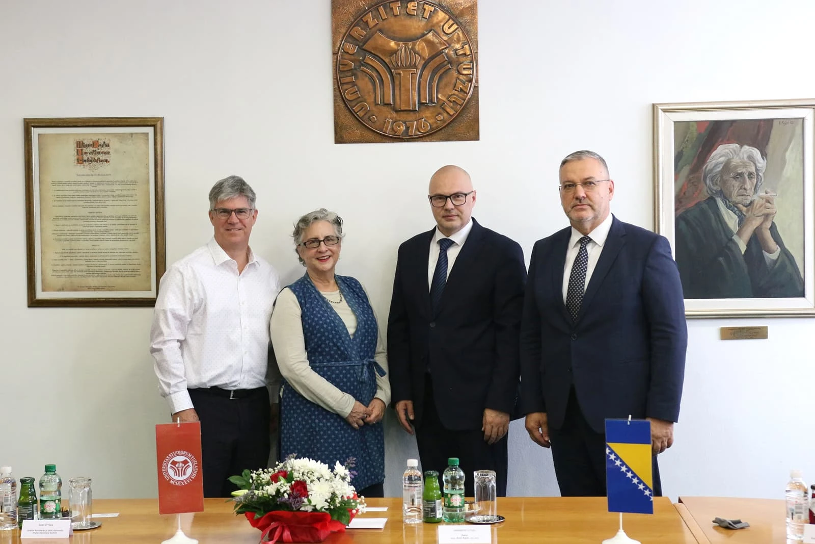 Posjeta delegacije Ambasade Sjedinjenih Američkih Država Univerzitetu u Tuzli