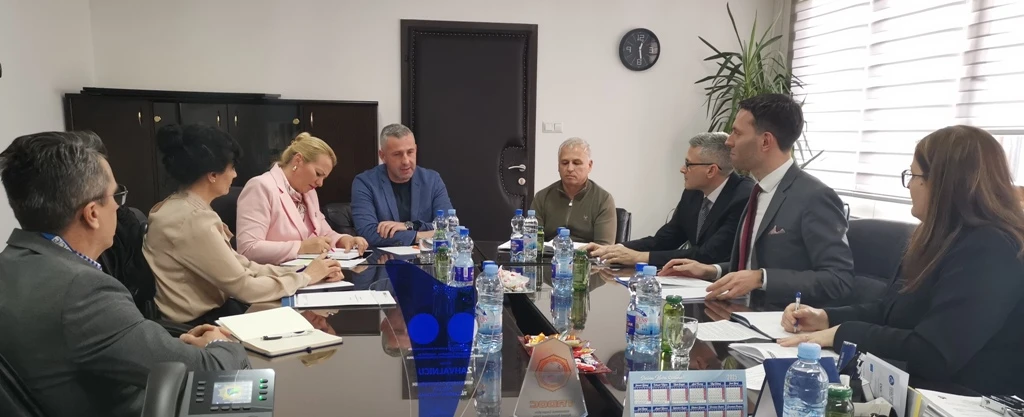 Predstavnici Misije OSCE-a u BiH u radnoj posjeti ministru unutrašnjih poslova Tuzlanskog kantona