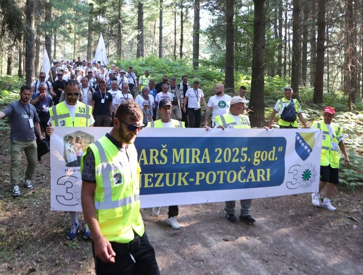 Ministar MUP TK učesnik u "Maršu mira 2025"